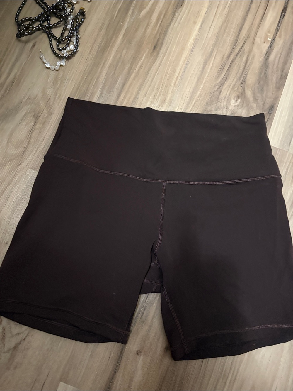lululemon athletica Women's Black High-Rise Bike Shorts